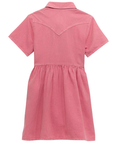 Wrangler Girls' Western Snap Dress
