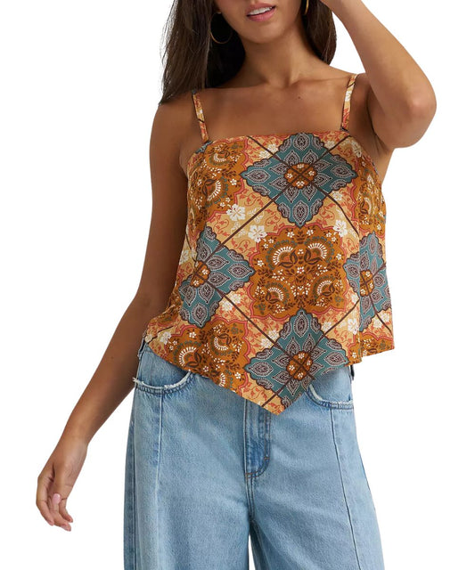 Wrangler Women's Retro Bandana Tank Top