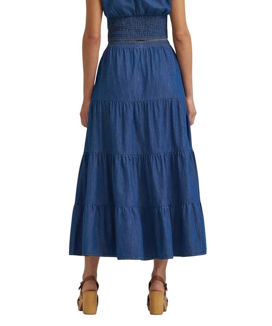 Wrangler Women's Denim Maxi Skirt
