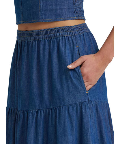 Wrangler Women's Denim Maxi Skirt