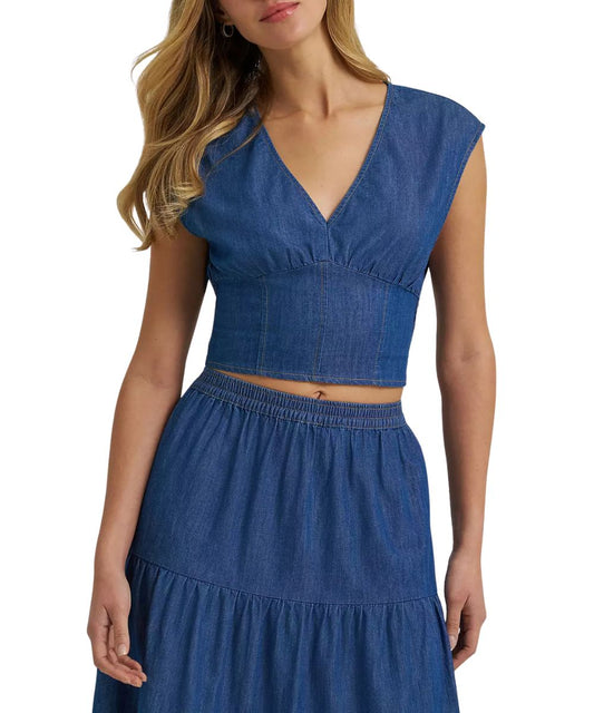 Wrangler Women's Denim Blouse