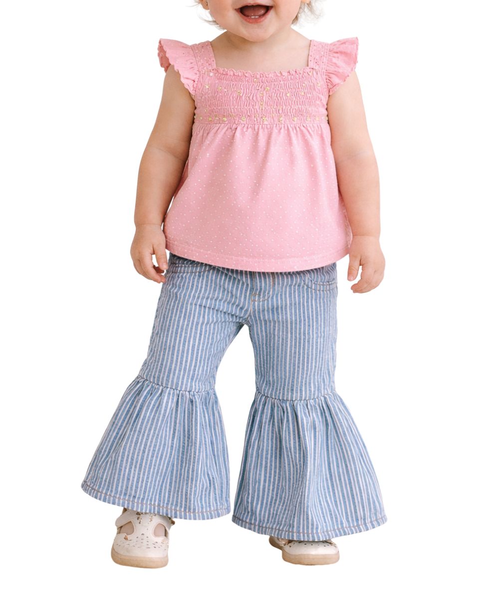 Wrangler Little Girls' Flare Jean