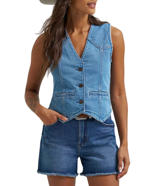Wrangler Women's Denim Vest
