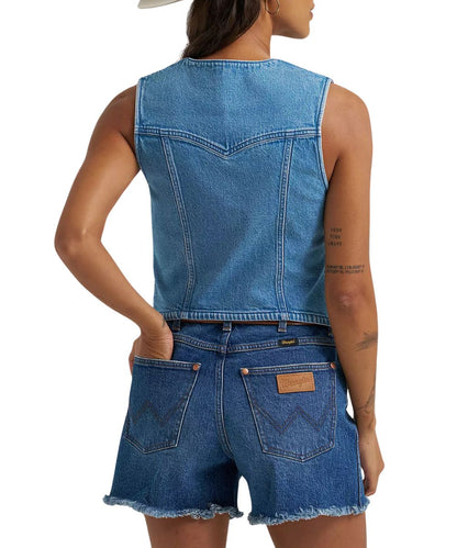 Wrangler Women's Denim Vest