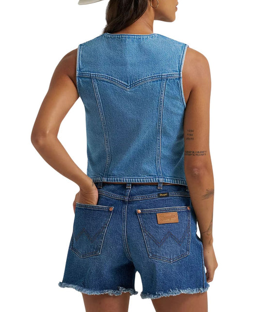 Wrangler Women's Denim Vest