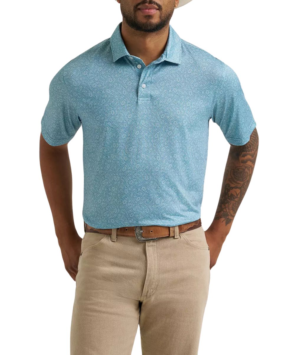 Wrangler Men's ATG Performance Polo Shirt