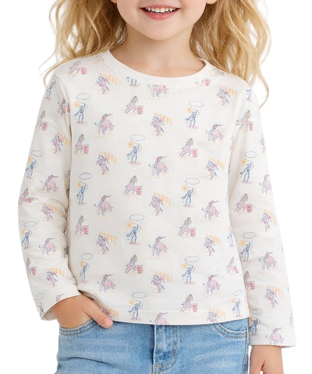Wrangler Girls' Cowgirl Tee