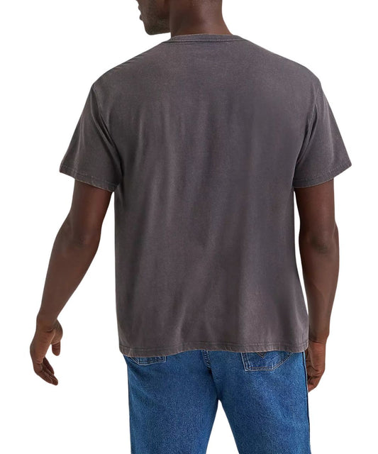 Solid Charcoal Grey Back