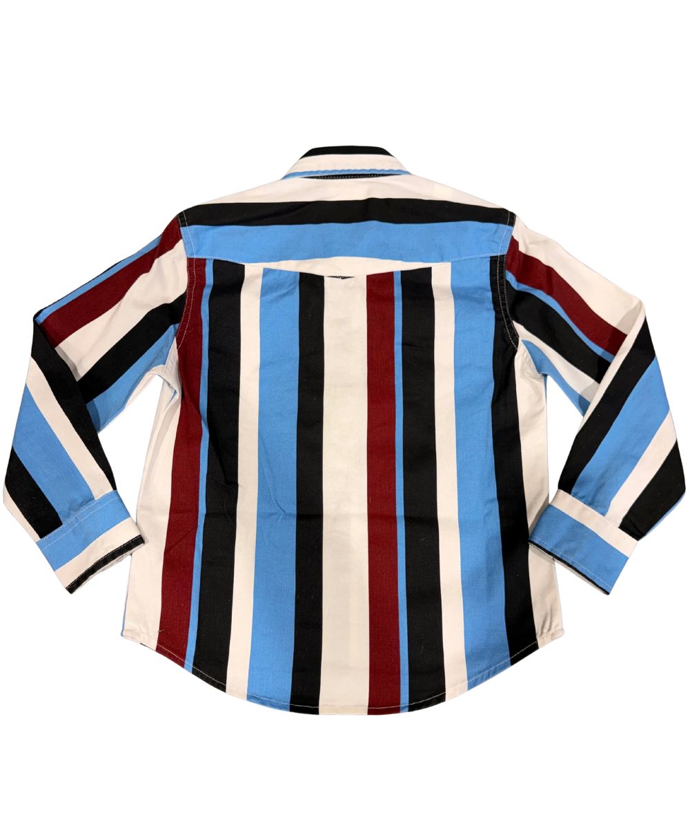 Wrangler Boys' Brushpopper Western Snap Shirt
