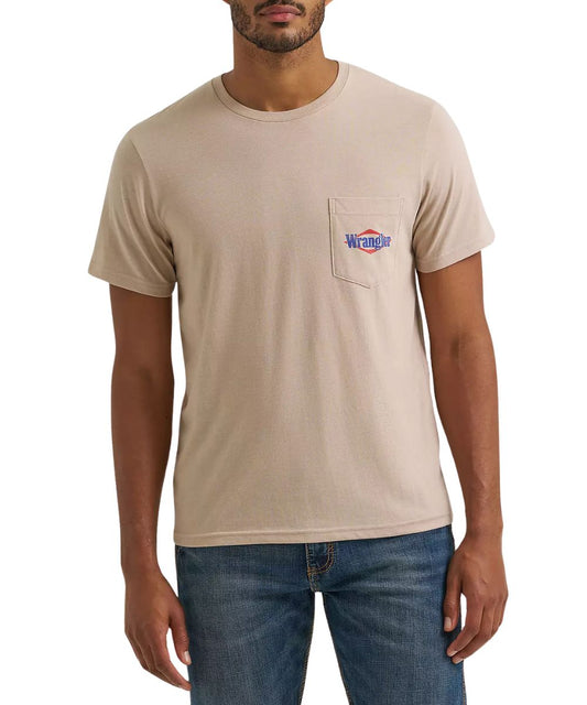 Men's Chest Pocket Logo Graphic Tee