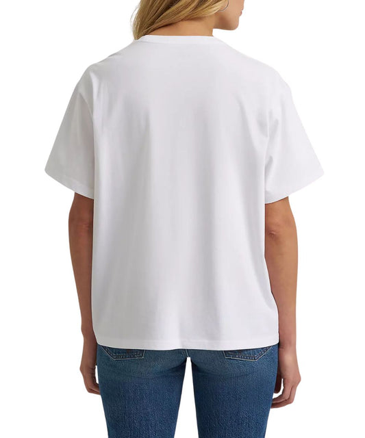 Solid Printed Bright White Back