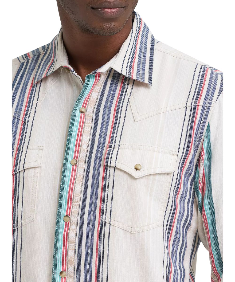 Wrangler Men's Retro Western Snap Shirt