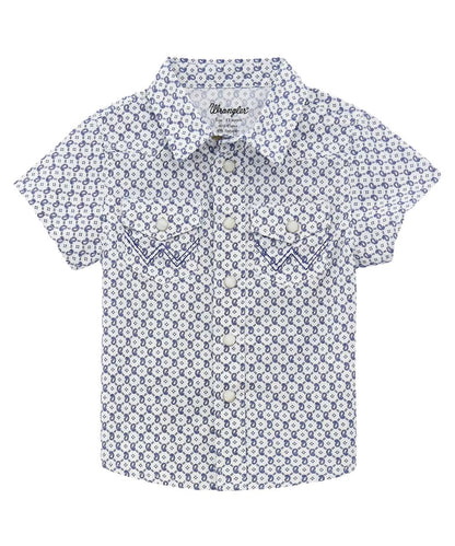 Wrangler Little Boys' Western Snap Shirt