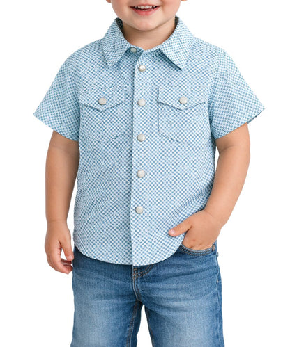 Wrangler Little Boys' Western Snap Shirt
