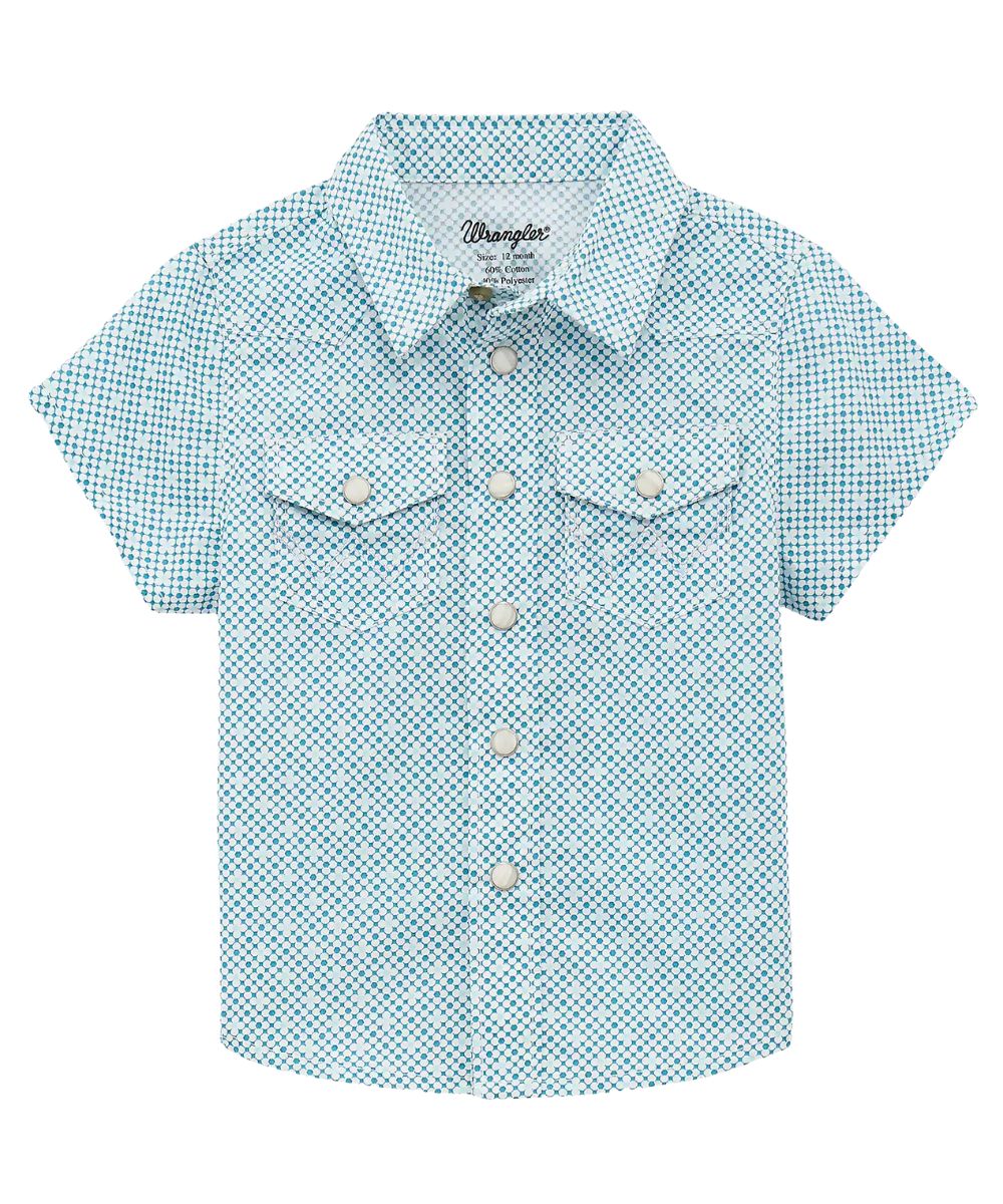 Wrangler Little Boys' Western Snap Shirt