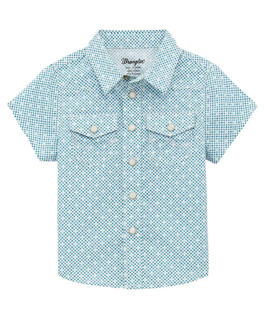 Wrangler Little Boys' Western Snap Shirt