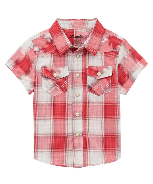 Wrangler Little Boys' Retro Western Snap Shirt