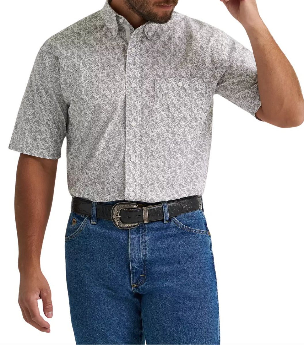 Wrangler Men's George Strait Button Down Shirt