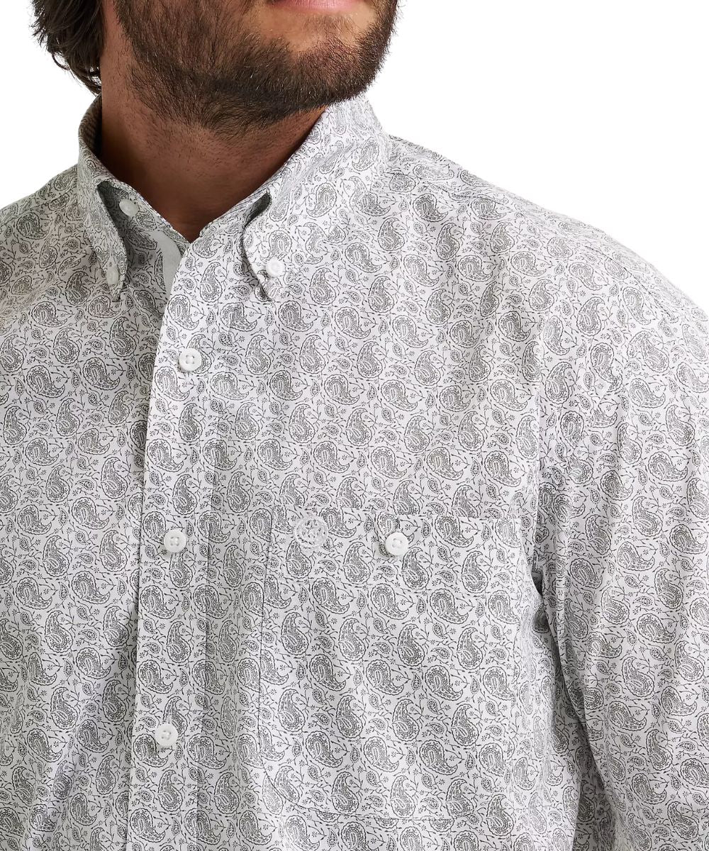 Wrangler Men's George Strait Button Down Shirt