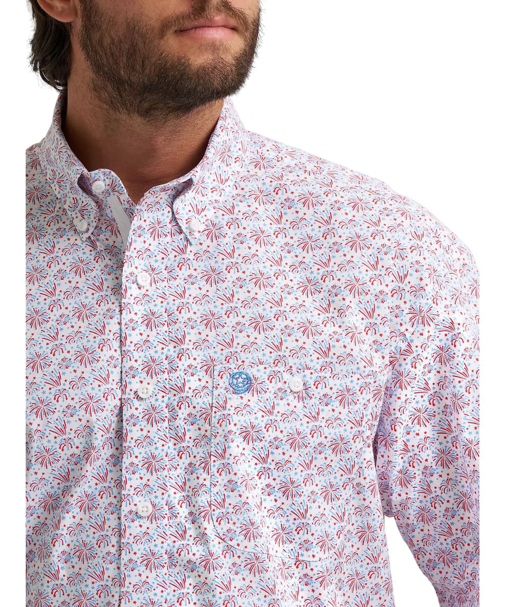 Wrangler Men's George Strait Button Down Shirt