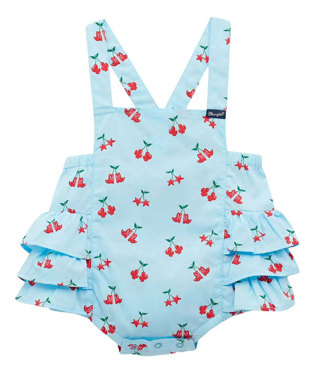 Wrangler Infant Girls' Ruffle Bodysuit