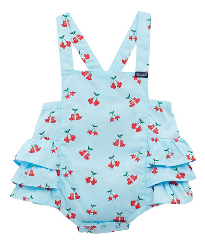 Wrangler Infant Girls' Ruffle Bodysuit