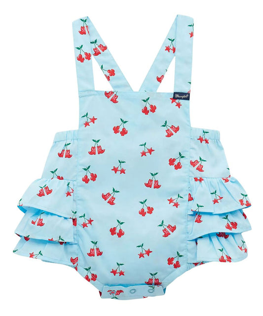 Wrangler Infant Girls' Ruffle Bodysuit