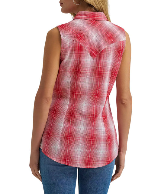 Wrangler Women's Western Essential Snap Shirt