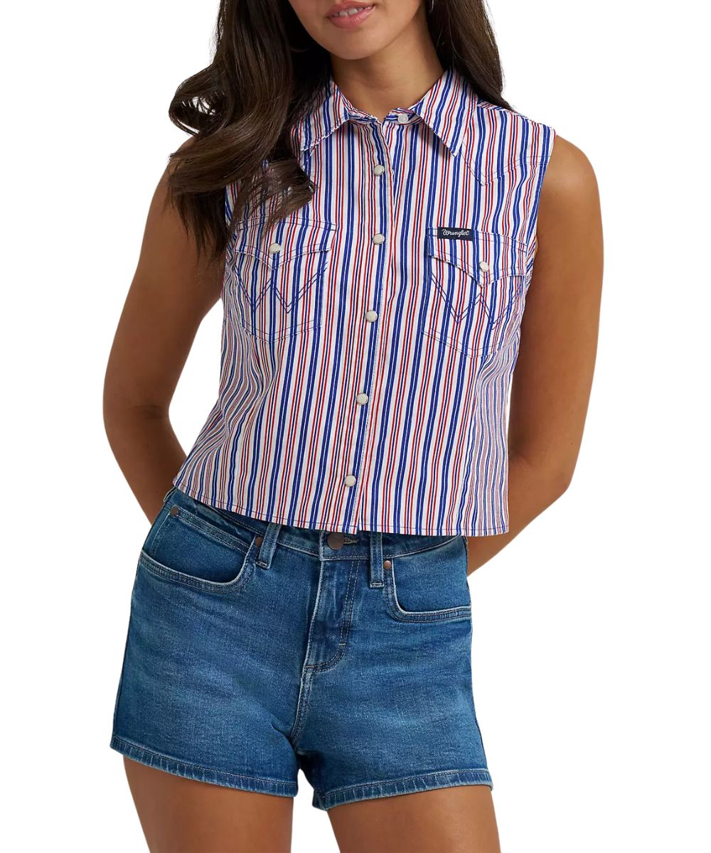 Wrangler Women's Retro Americana Snap Shirt