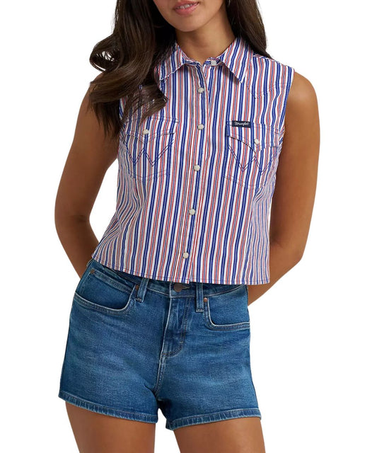 Wrangler Women's Retro Americana Snap Shirt