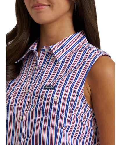 Wrangler Women's Retro Americana Snap Shirt