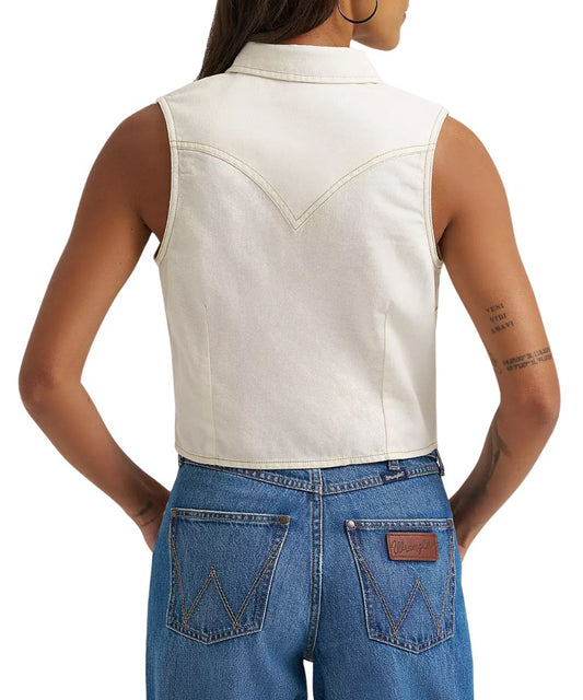 Wrangler Women's Denim Snap Shirt