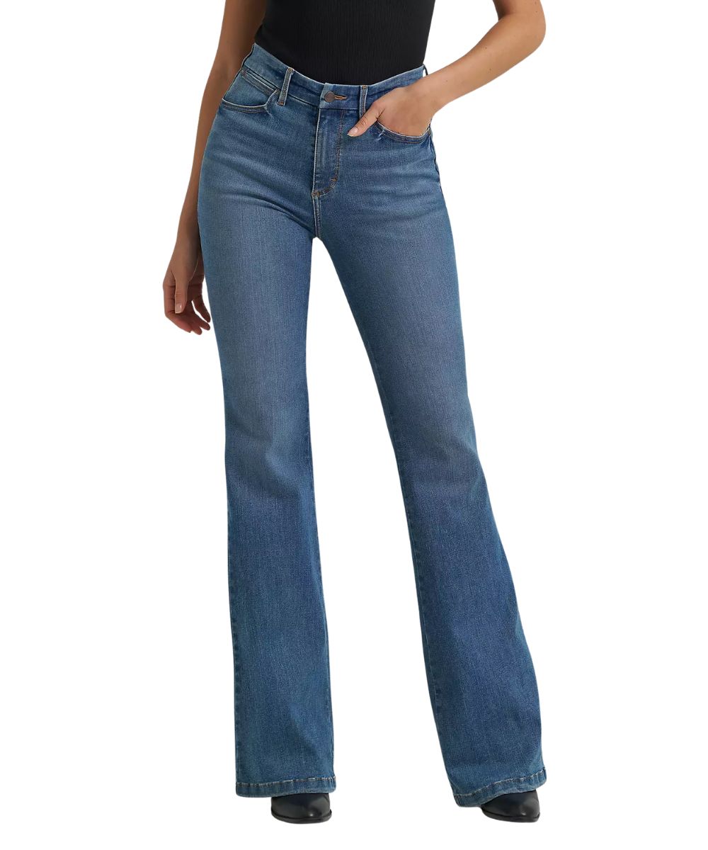 Wrangler Women's Bespoke High Rise Flare Jean