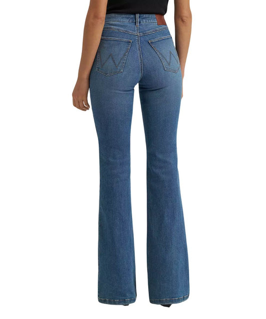 Wrangler Women's Bespoke High Rise Flare Jean