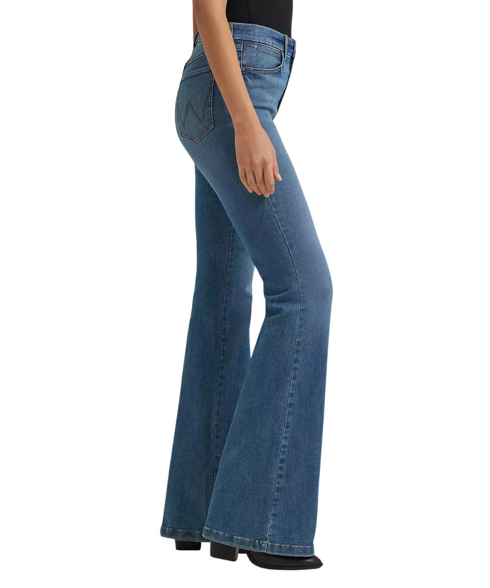Wrangler Women's Bespoke High Rise Flare Jean