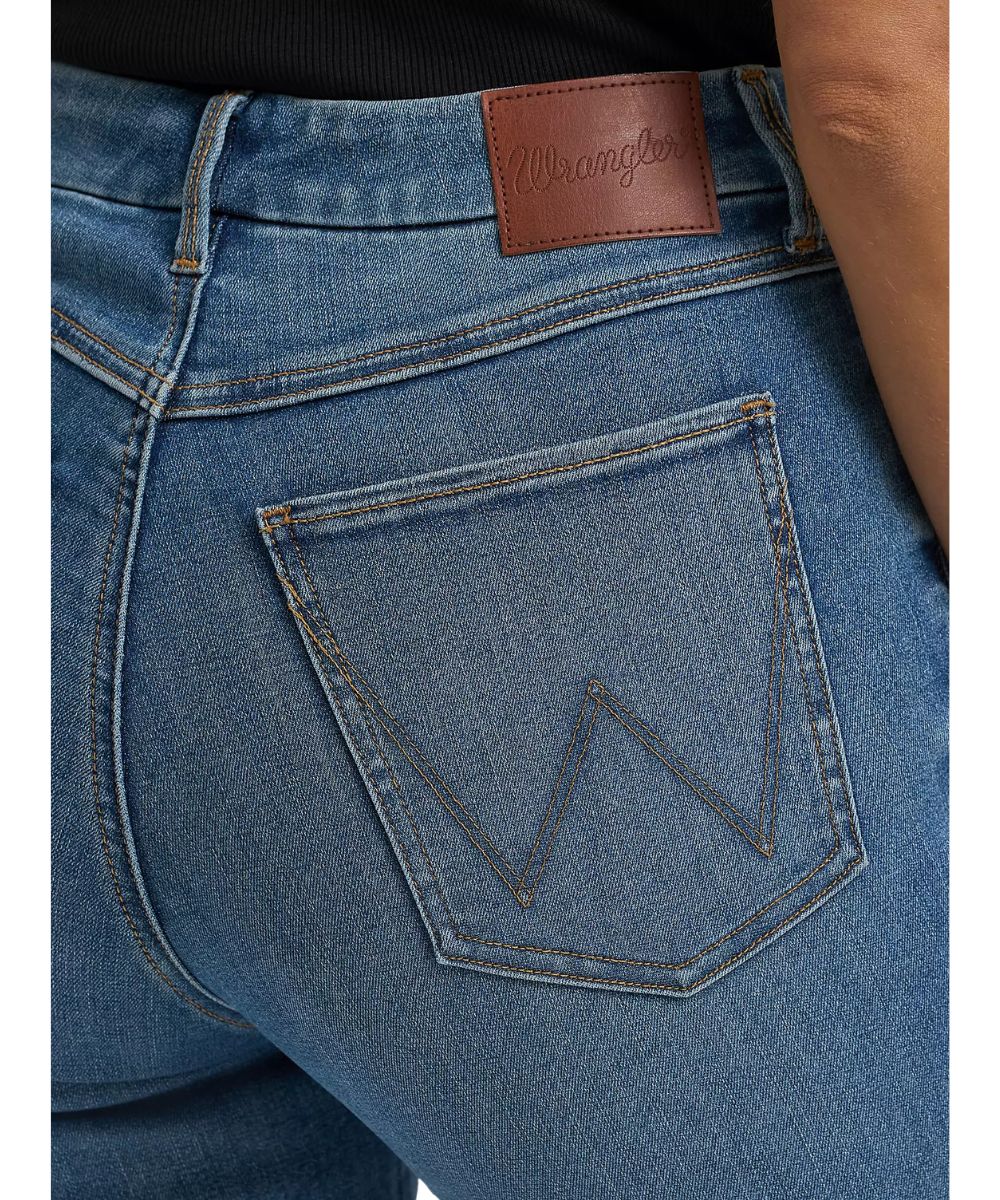Wrangler Women's Bespoke High Rise Flare Jean