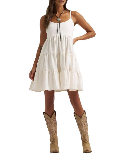 Wrangler Women's Tiered Mini Dress