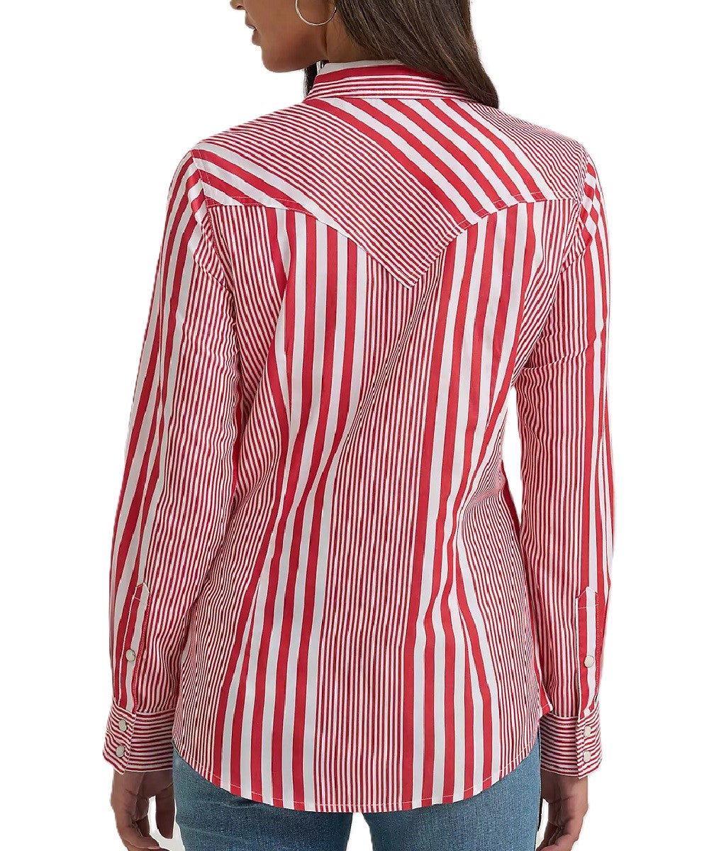Wrangler Women's Retro Olivia Western Snap Shirt