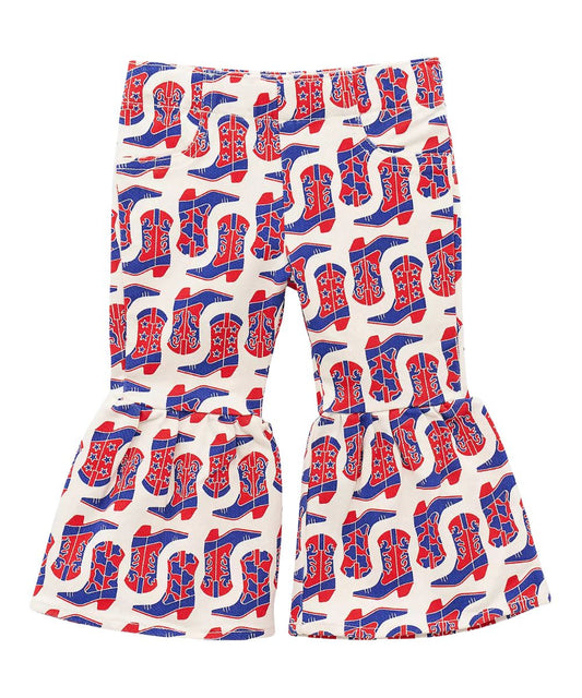 Wrangler Little Girls' Casey Ruffle Flare Jean