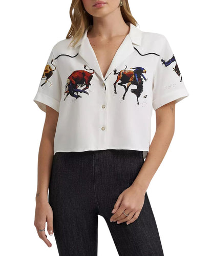 Wrangler Women's Lainey Wilson Rodeo Camp Shirt