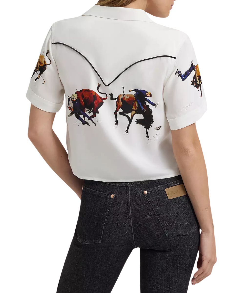 Wrangler Women's Lainey Wilson Rodeo Camp Shirt