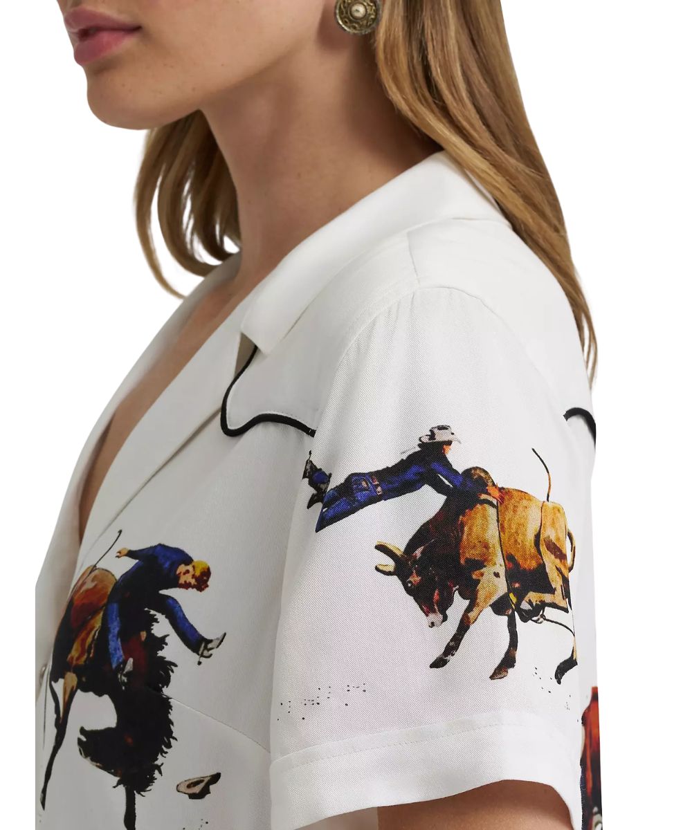 Wrangler Women's Lainey Wilson Rodeo Camp Shirt