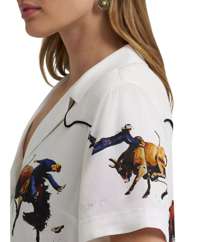 Wrangler Women's Lainey Wilson Rodeo Camp Shirt