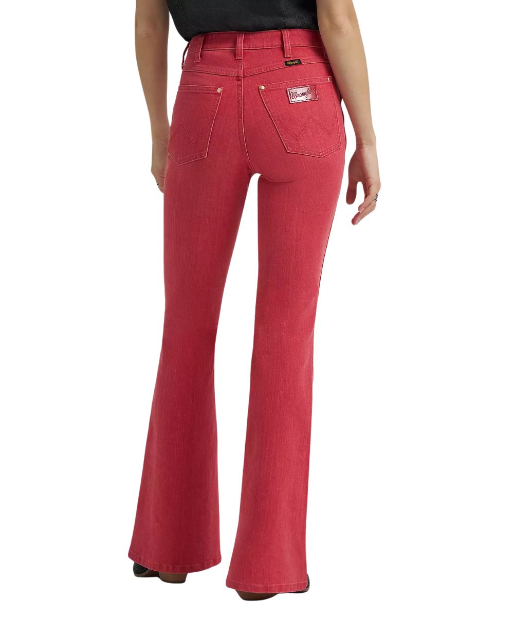 Wrangler Women's Red Lainey Wilson Flare Jean