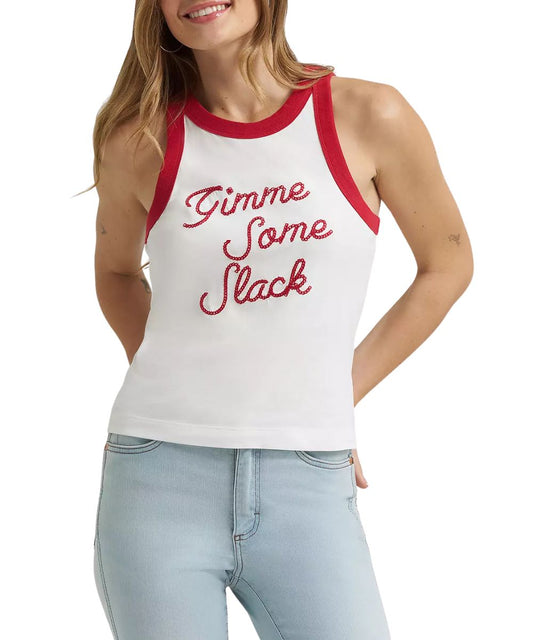 Wrangler Women's Lainey Wilson Gimme Some Slack Tank Top