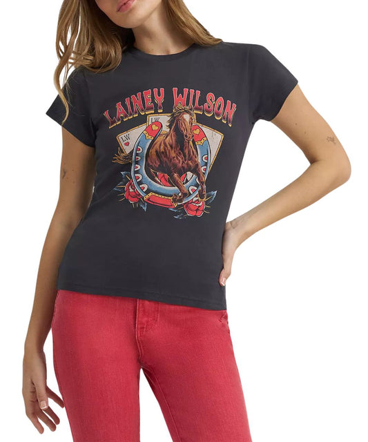 Wrangler Women's Lainey Wilson On Deck Band Tee