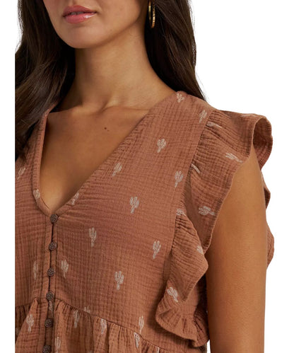 Wrangler Women's Gauzy Blouse