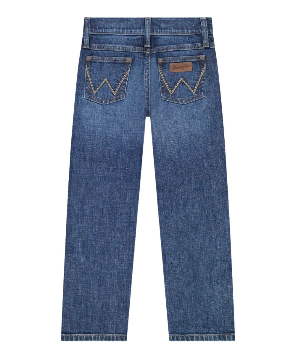 Back view of the boy's lexford jean