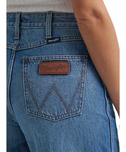 Close-up view of the back pocket