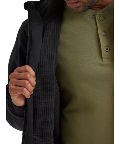 Interior view featuring the fleece lining